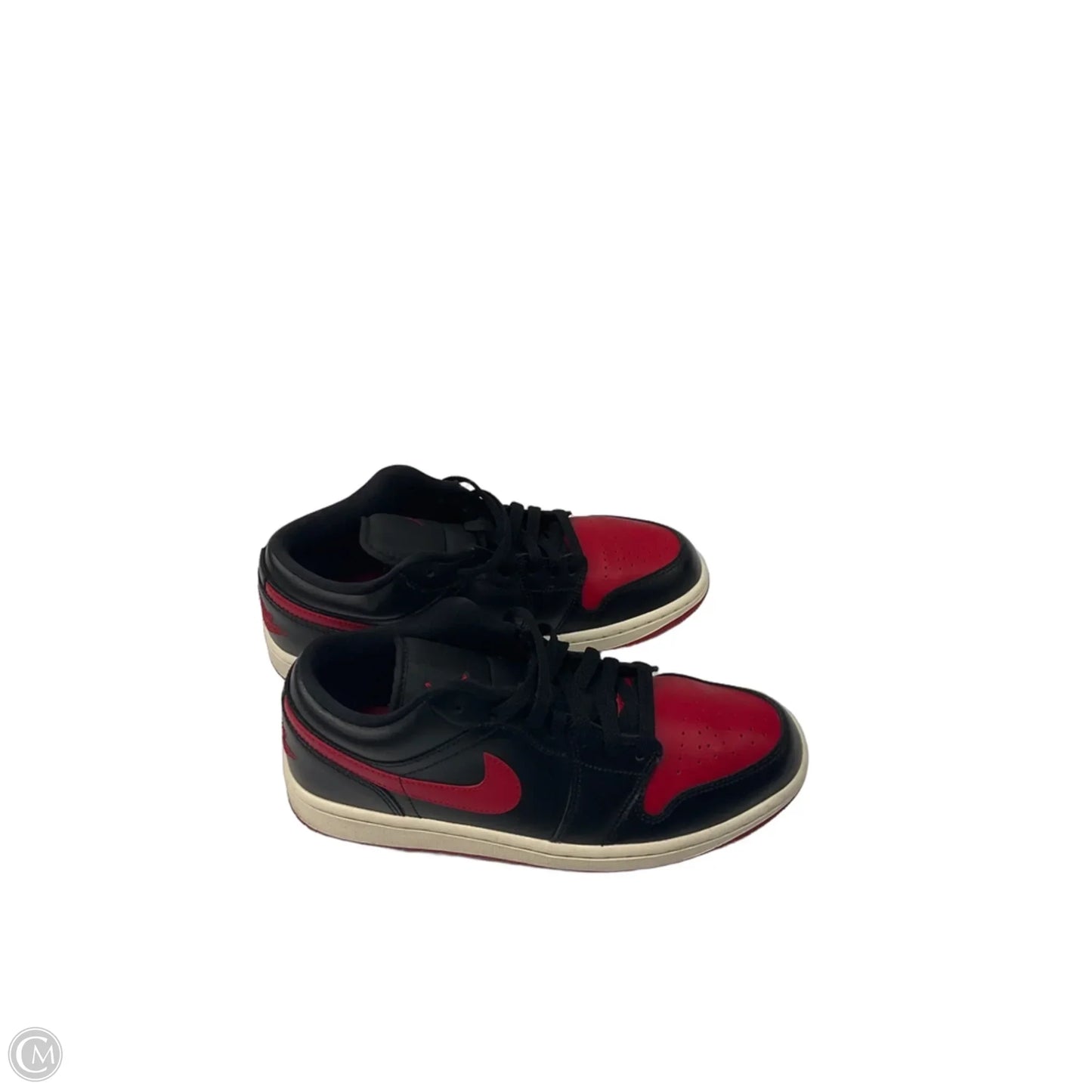 Shoes Sneakers By Nike In Black & Red, Size: 9