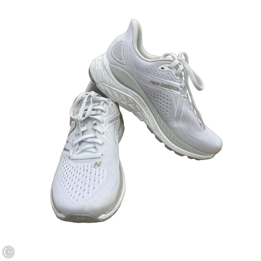 Shoes Athletic By New Balance In White, Size: 7.5