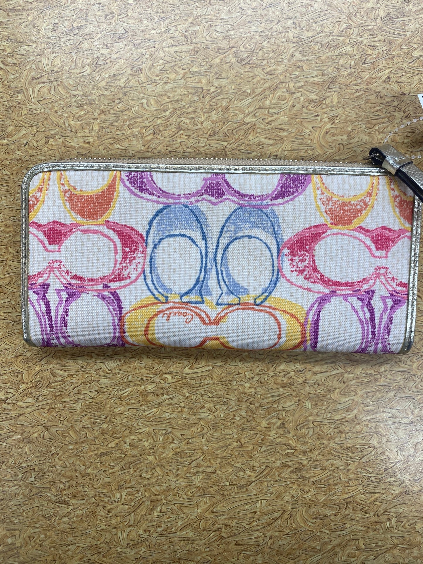 Wallet By Coach, Size: Medium