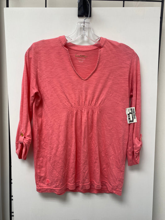 Top Long Sleeve By Clothes Mentor In Pink, Size: Xs