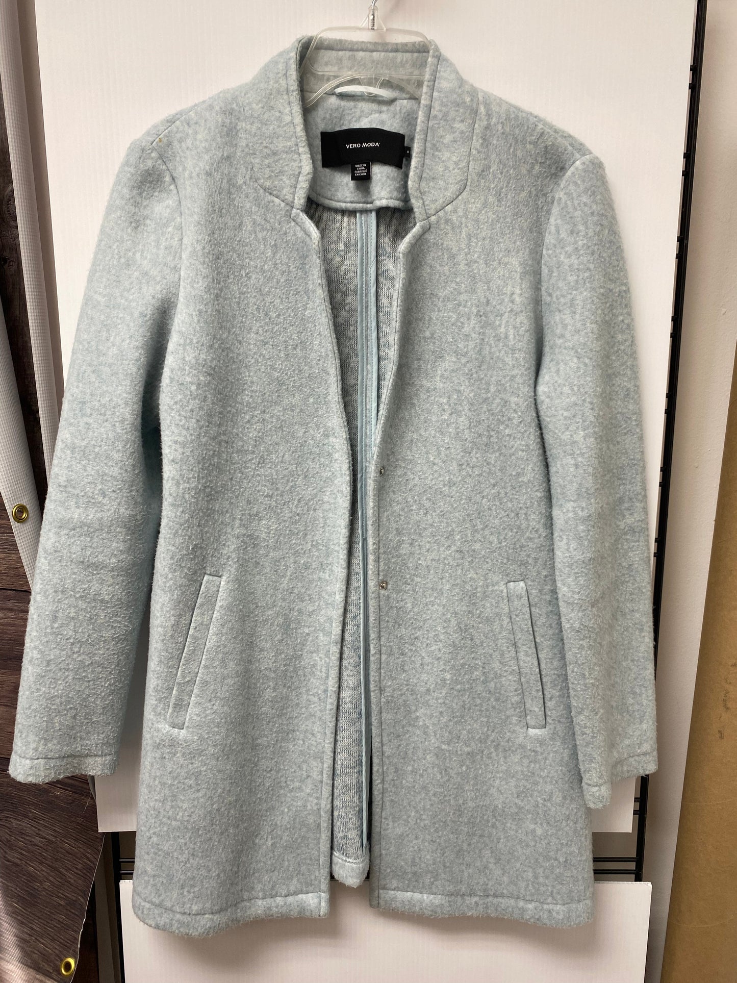 Coat Peacoat By Vero Moda In Blue, Size: S