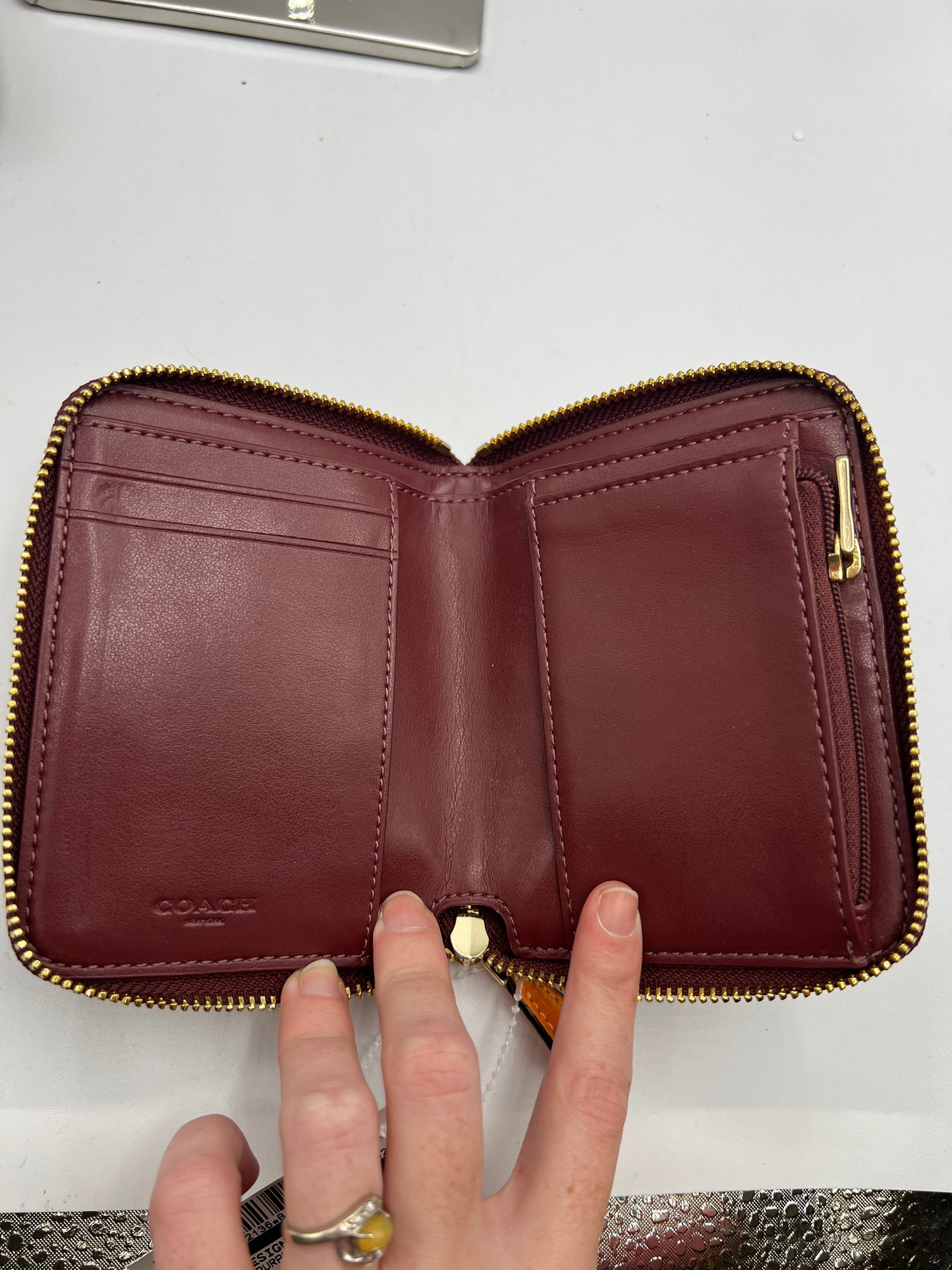 Wallet Designer By Coach, Size: Small