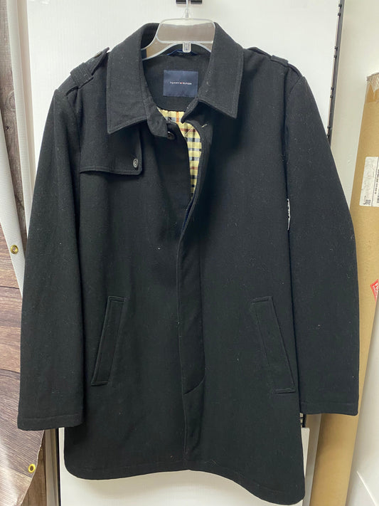 Coat Peacoat By Tommy Hilfiger In Black, Size: 3x