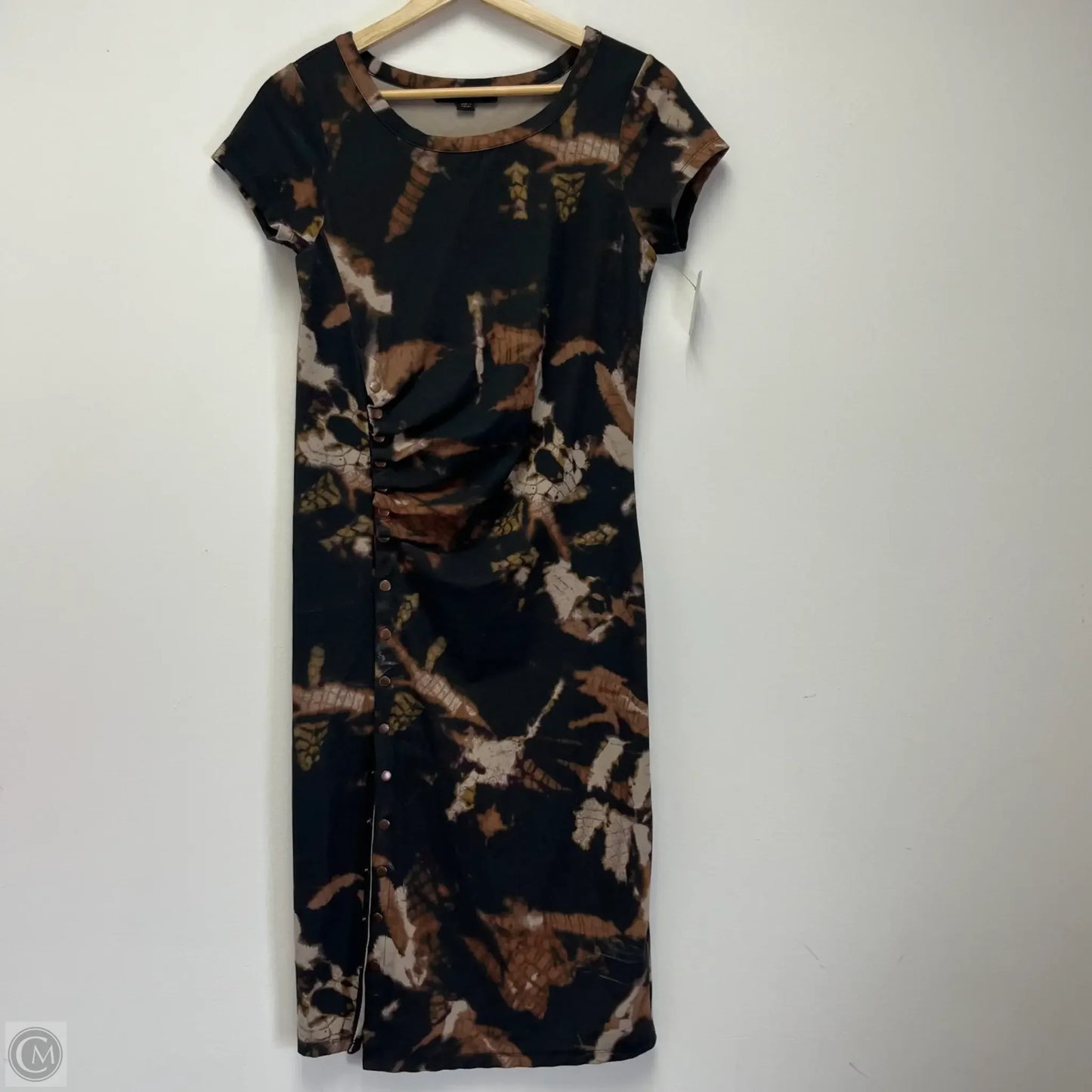 Dress Designer By All Saints In Tie Dye Print, Size: 4