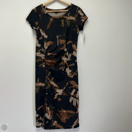 Dress Designer By All Saints In Tie Dye Print, Size: 4