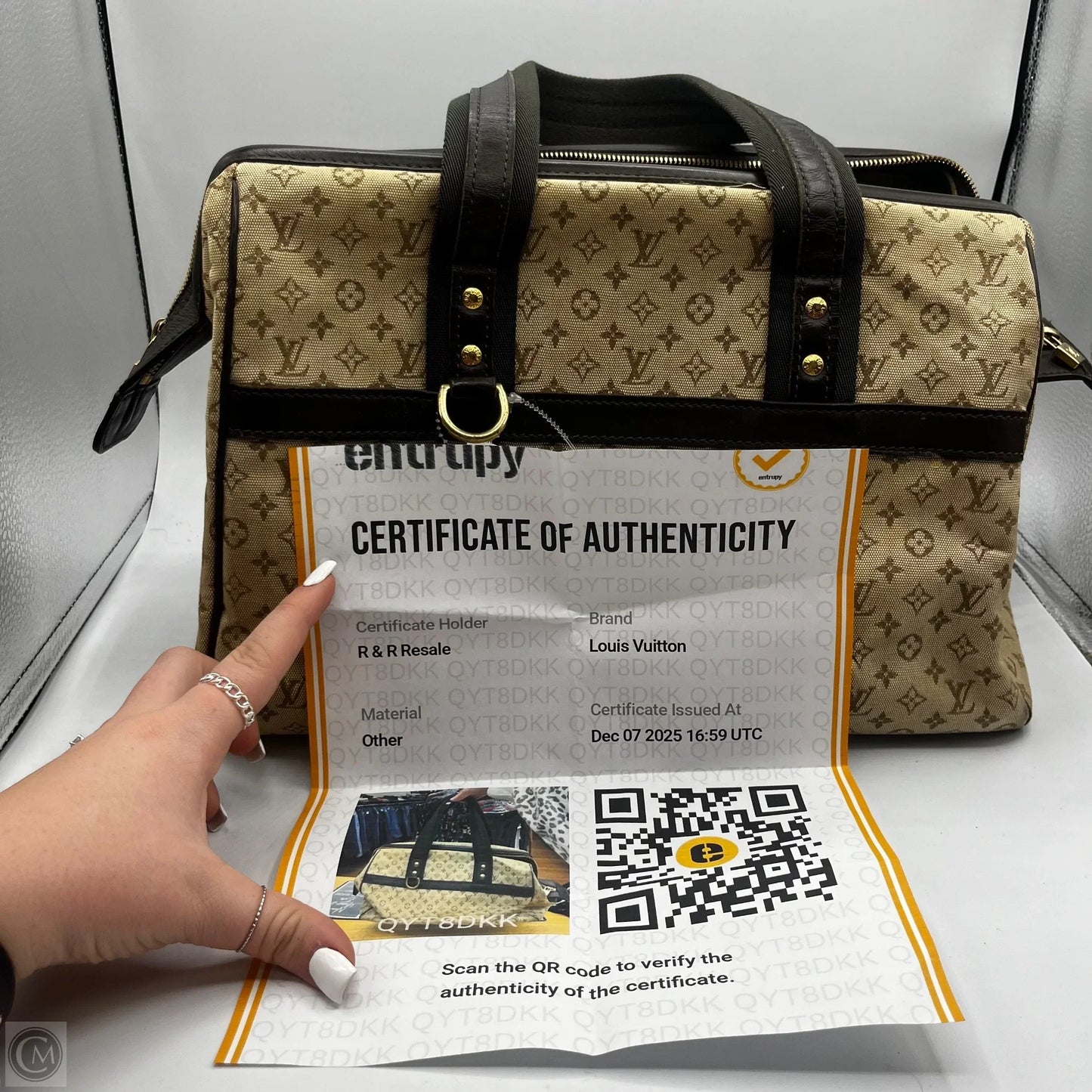 Handbag Luxury Designer By Louis Vuitton, Size: Large