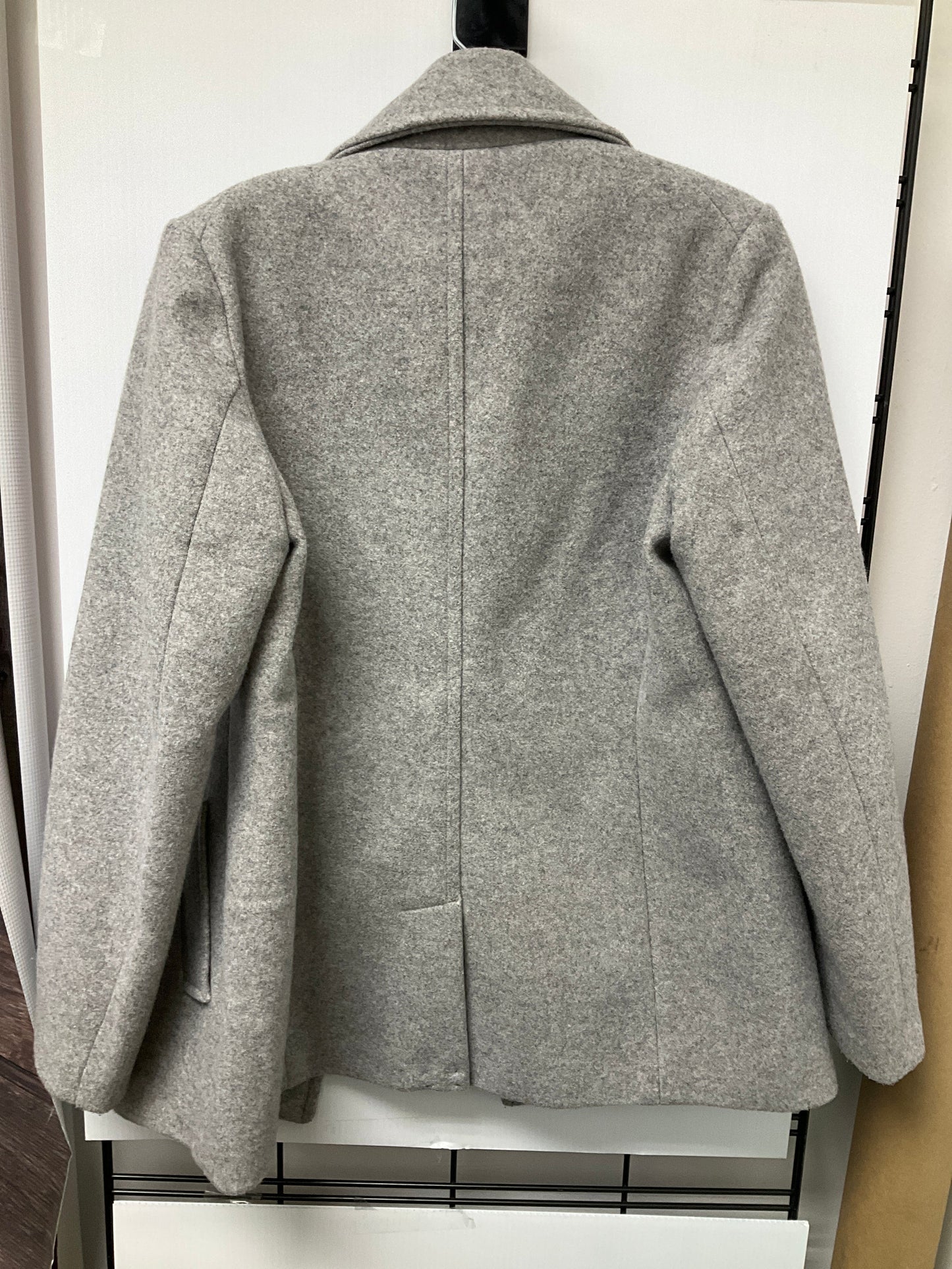 Coat Peacoat By Old Navy In Grey, Size: S