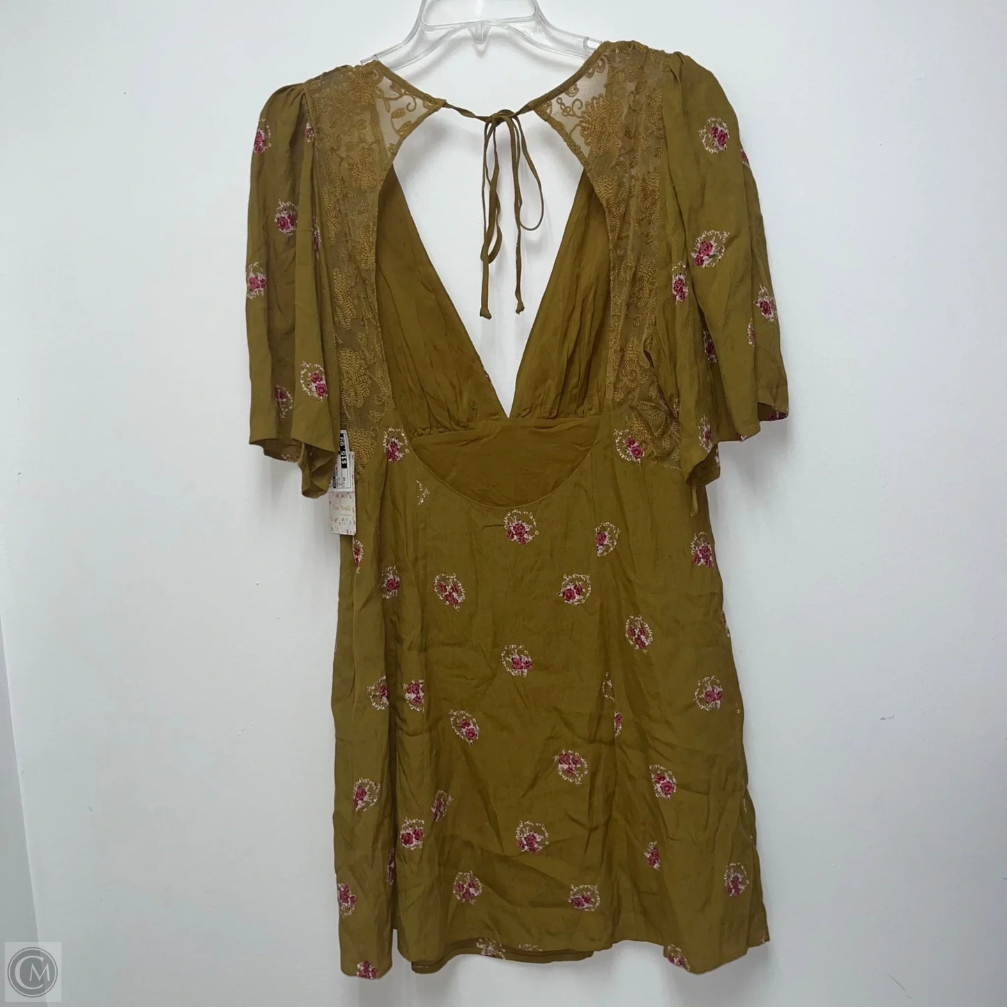 Dress Casual Midi By Free People In Yellow, Size: 10