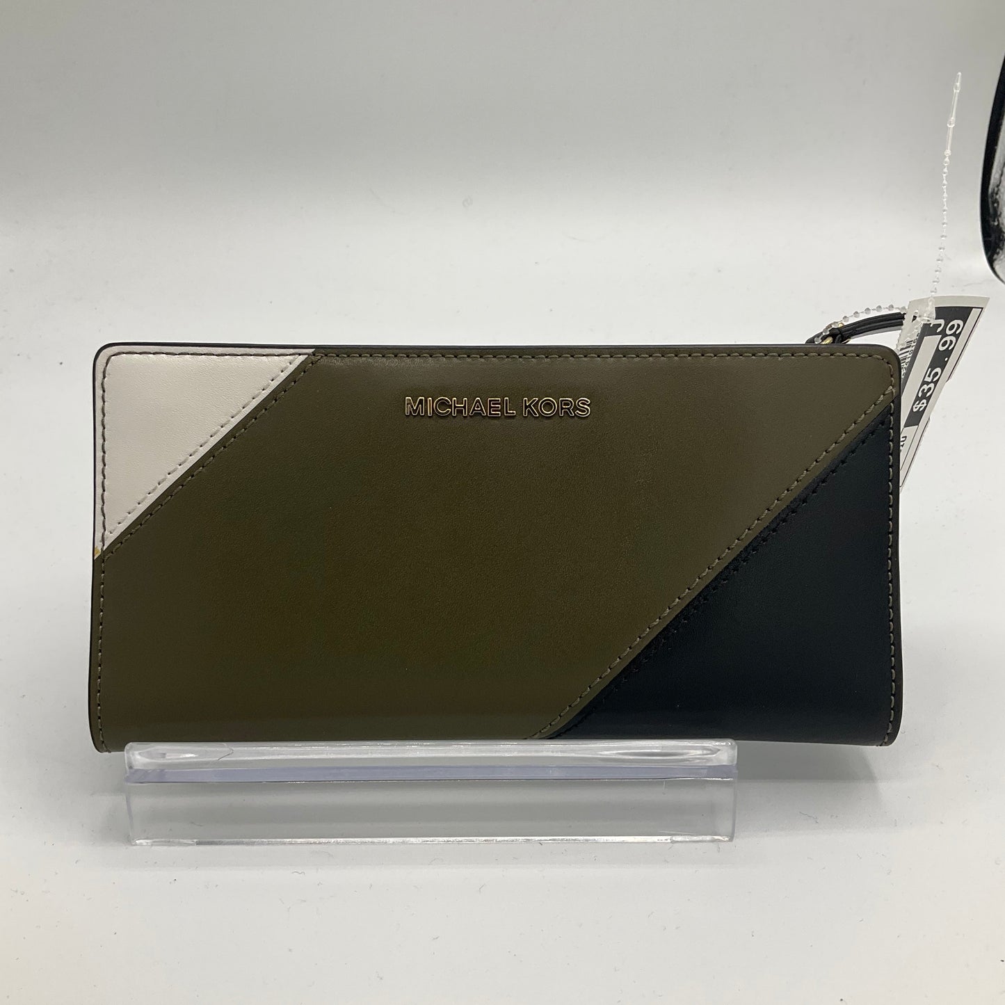 Wallet Leather By Michael Kors, Size: Medium