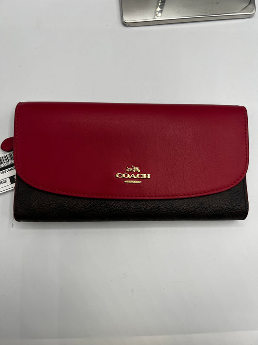 Wallet Designer By Coach, Size: Large