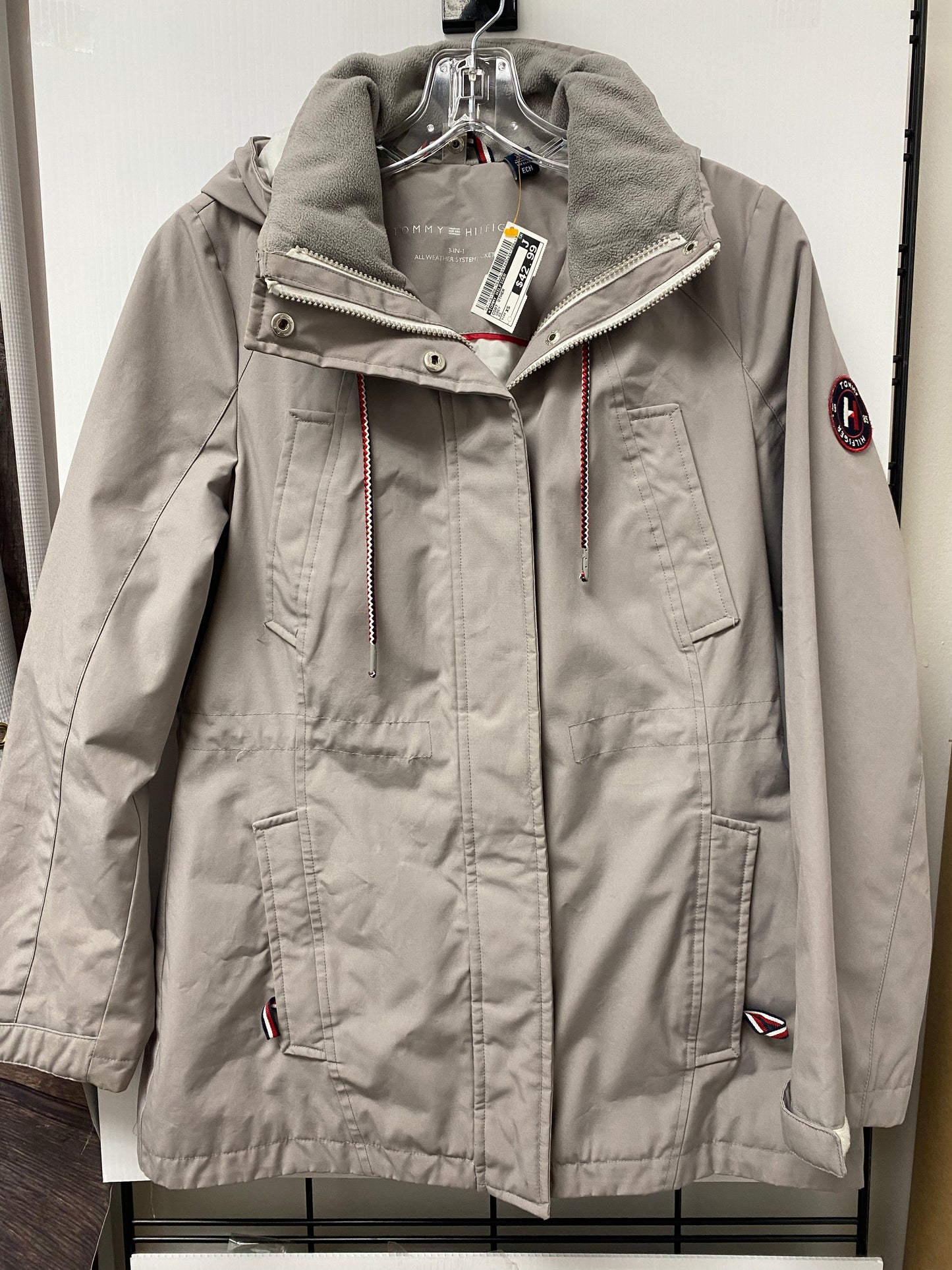 Coat Other By Tommy Hilfiger In Grey, Size: Xs