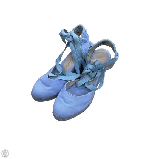 Shoes Designer By Stuart Weitzman In Blue, Size: 9.5
