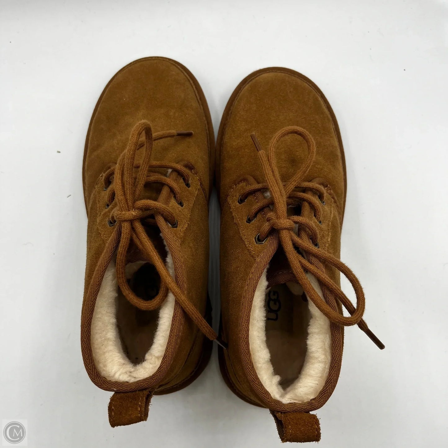 Boots Designer By Ugg In Brown, Size: 7