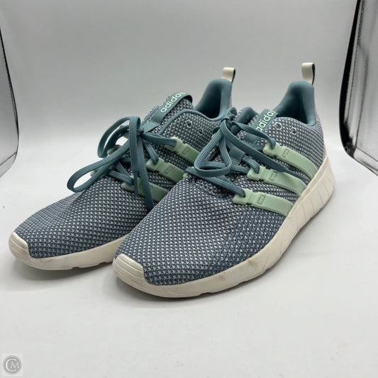 Shoes Athletic By Adidas In Blue, Size: 10