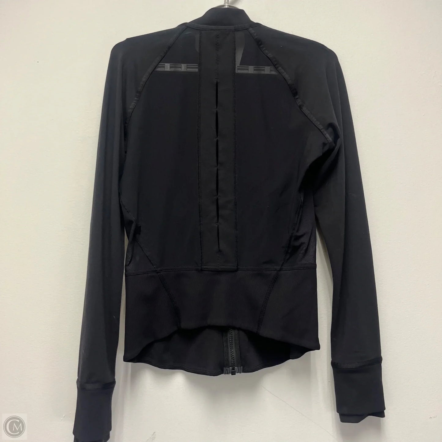 Athletic Jacket By Lululemon In Black, Size: Xs