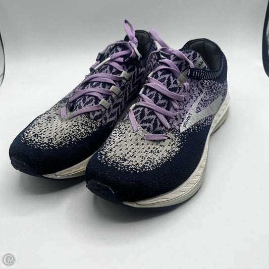 Shoes Athletic By Brooks In Blue & Purple, Size: 9