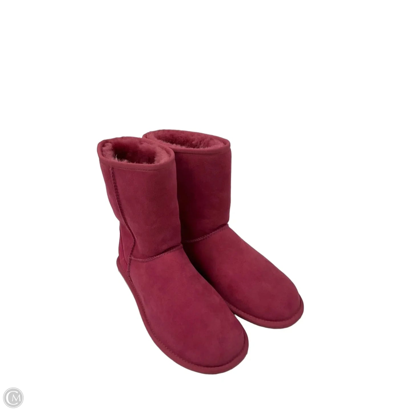 Boots Designer By Ugg In Pink, Size: 8