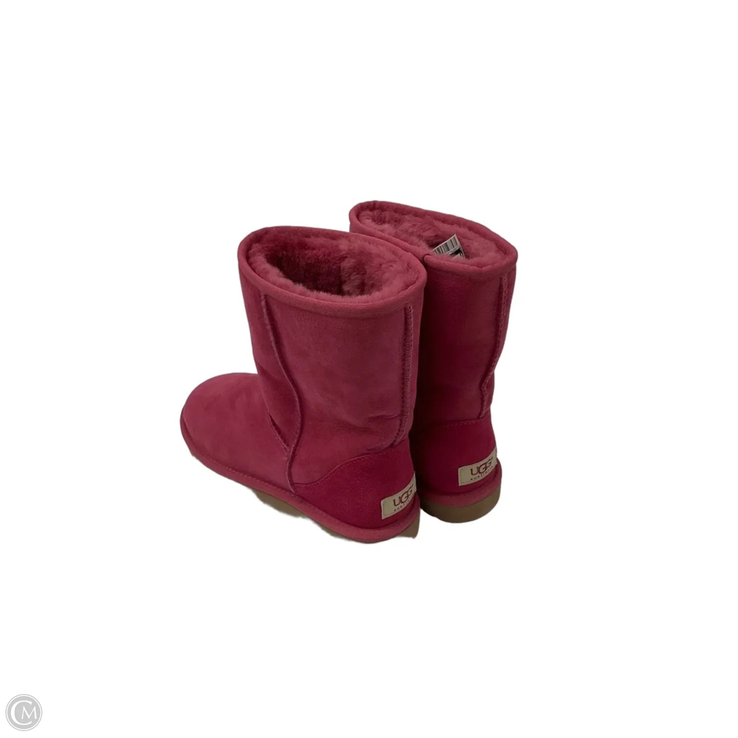 Boots Designer By Ugg In Pink, Size: 8
