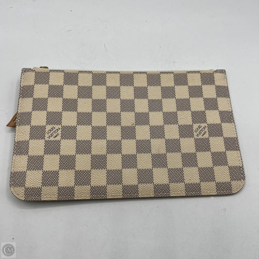 Wristlet Luxury Designer By Louis Vuitton, Size: Large