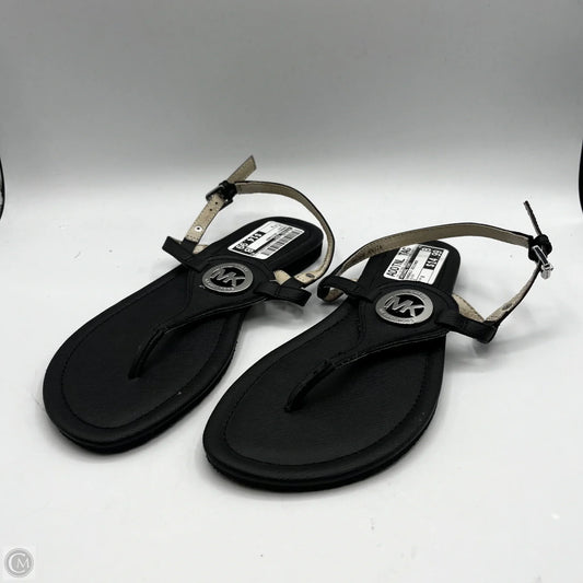 Sandals Designer By Michael Kors In Black, Size: 8