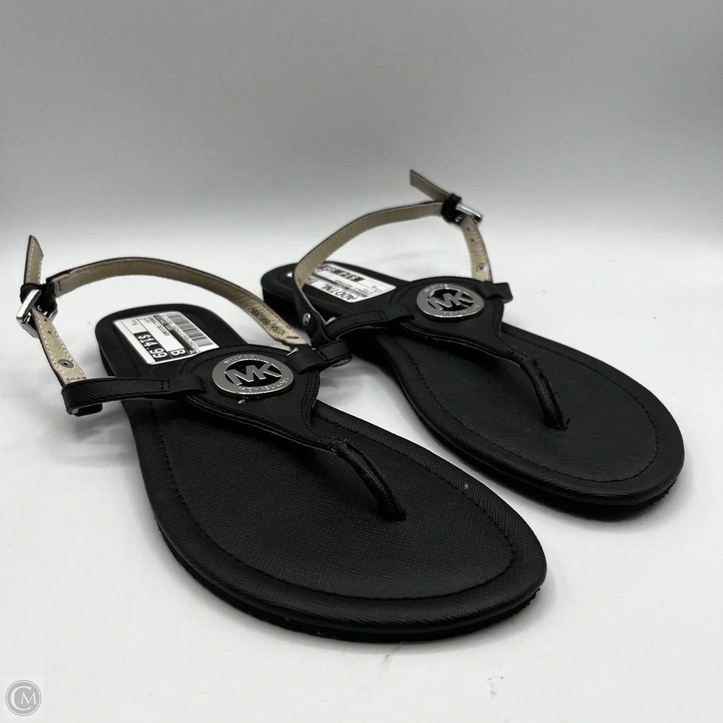 Sandals Designer By Michael Kors In Black, Size: 8