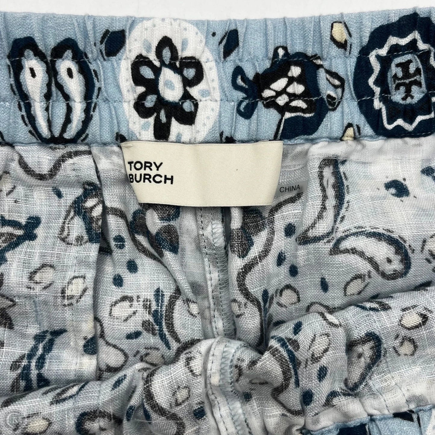 Shortalls Designer By Tory Burch In Blue, Size: M