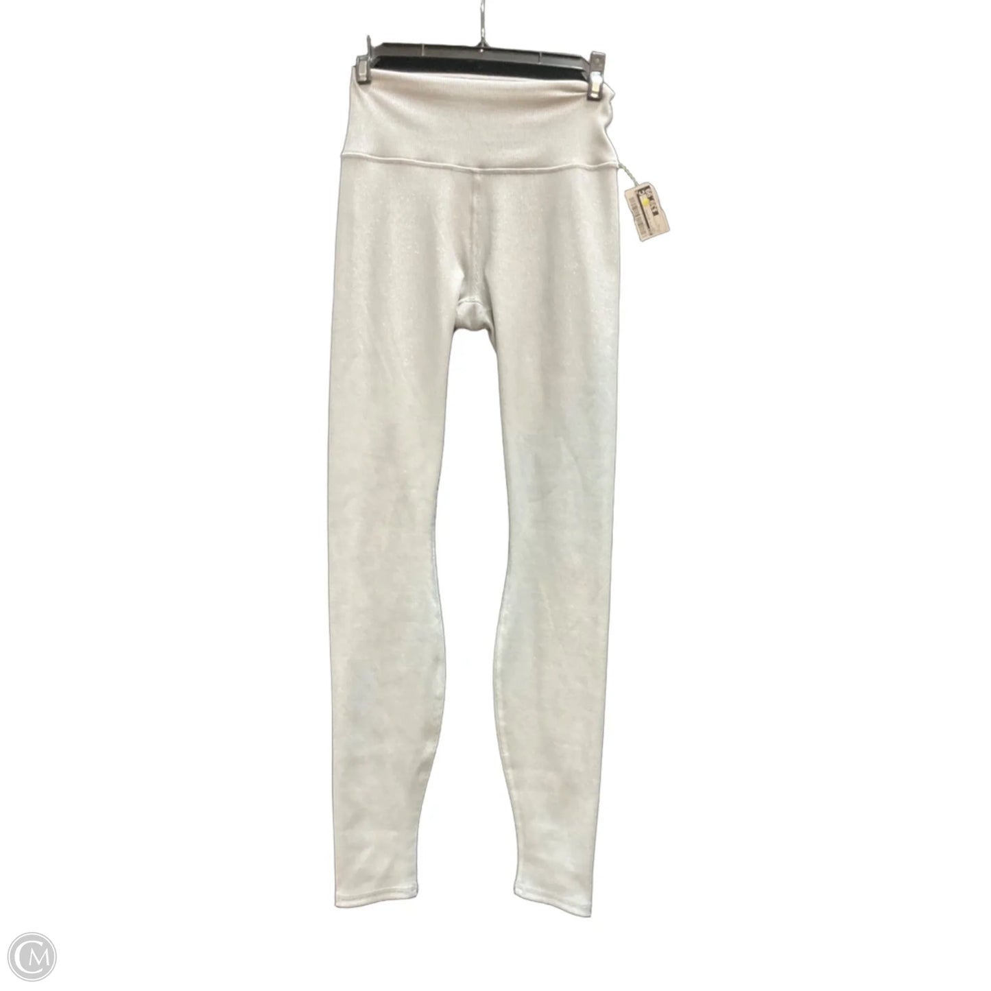 Athletic Leggings By Alo In Grey, Size: S