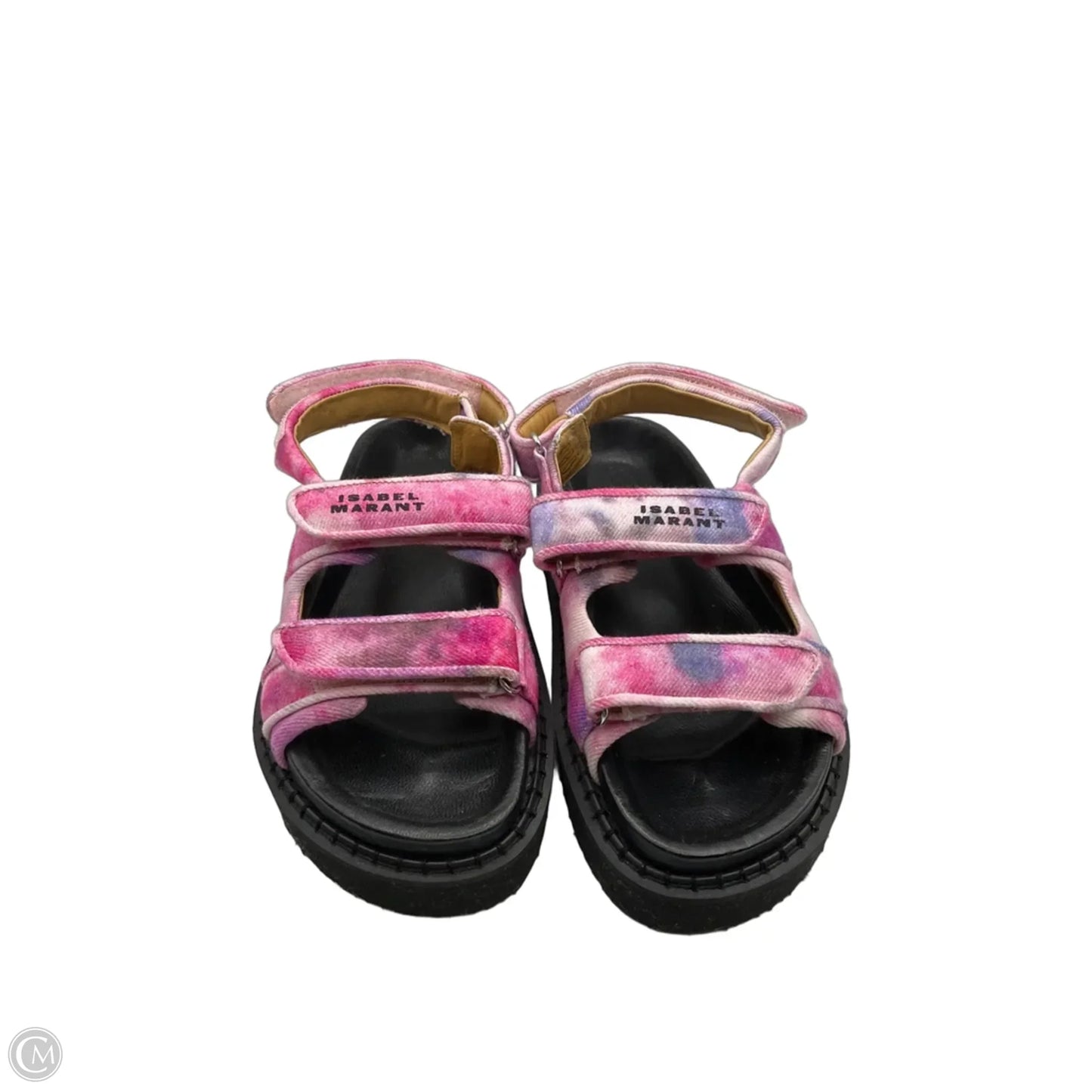 Sandals Designer By Isabel Marant In Tie Dye Print, Size: 5.5