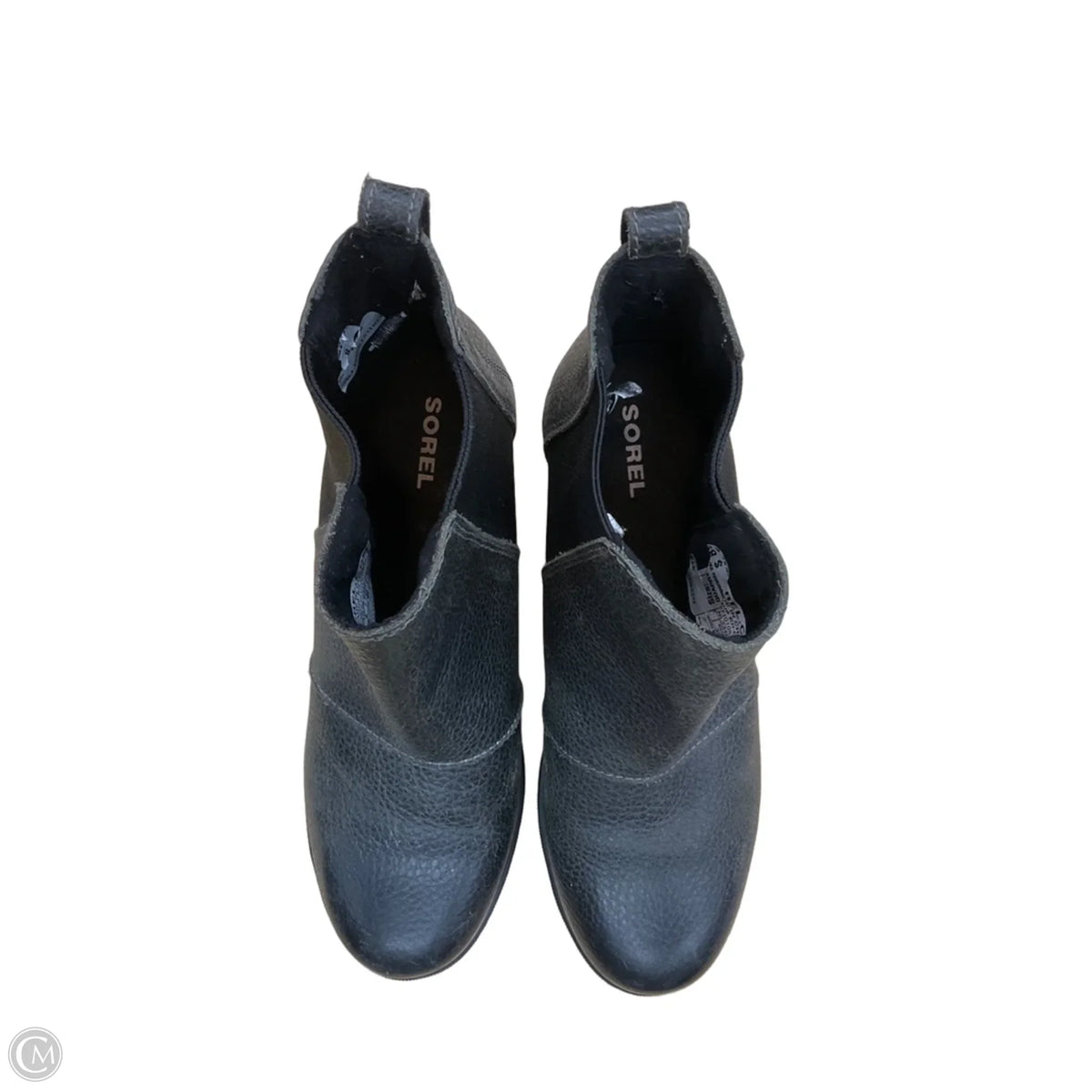 Boots Ankle Heels By Sorel In Grey, Size: 8