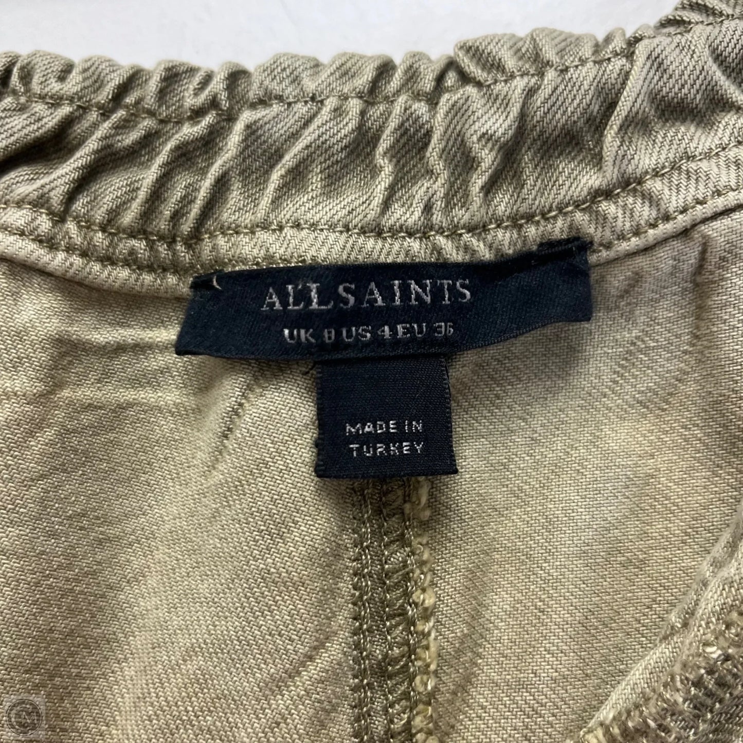 Pants Designer By All Saints In Beige, Size: 4