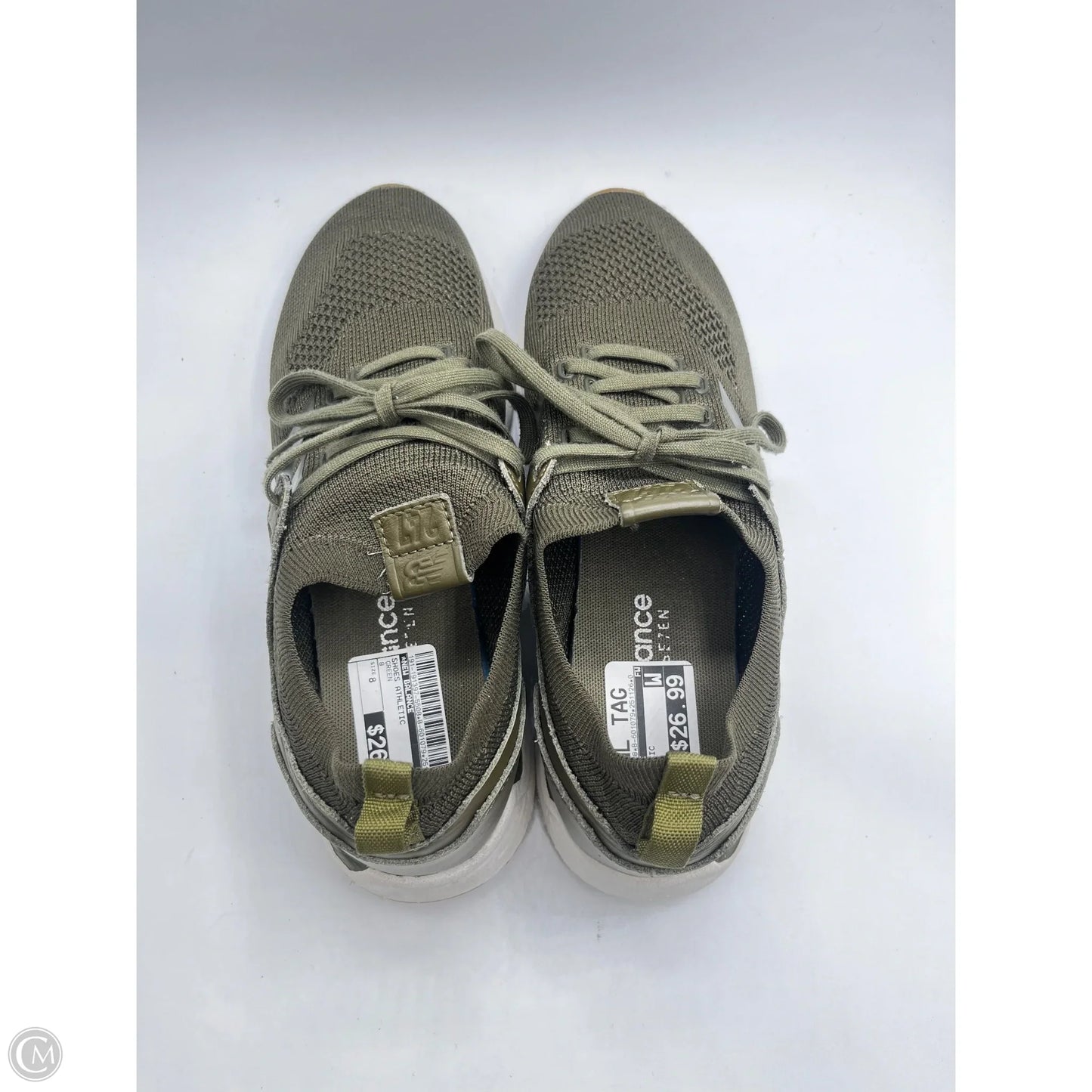 Shoes Athletic By New Balance In Green, Size: 8