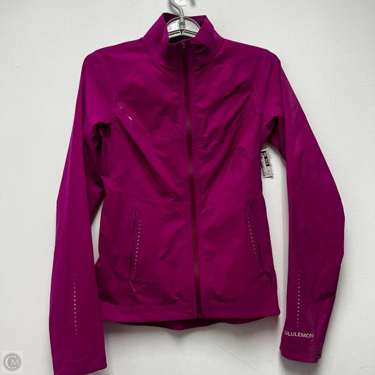 Jacket Windbreaker By Lululemon In Pink, Size: Xs