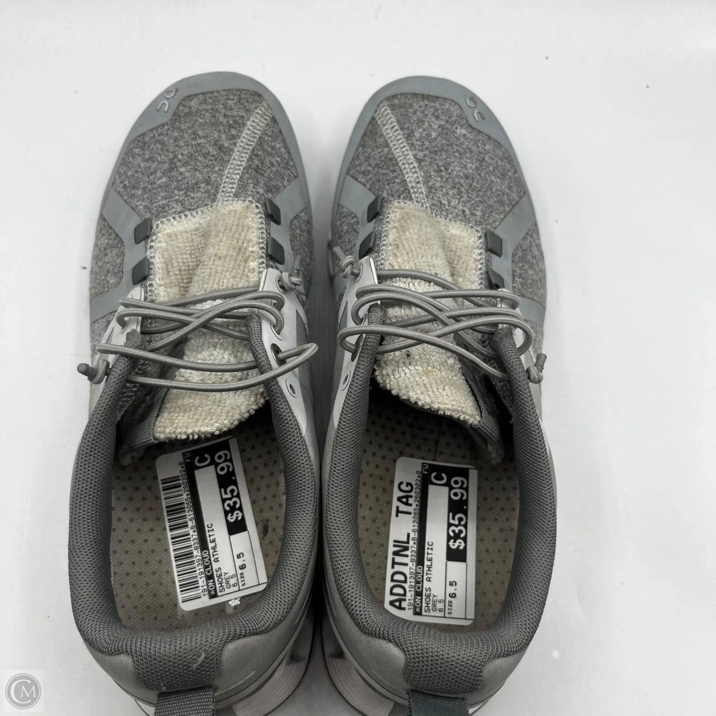 Shoes Athletic By On Cloud In Grey, Size: 6.5