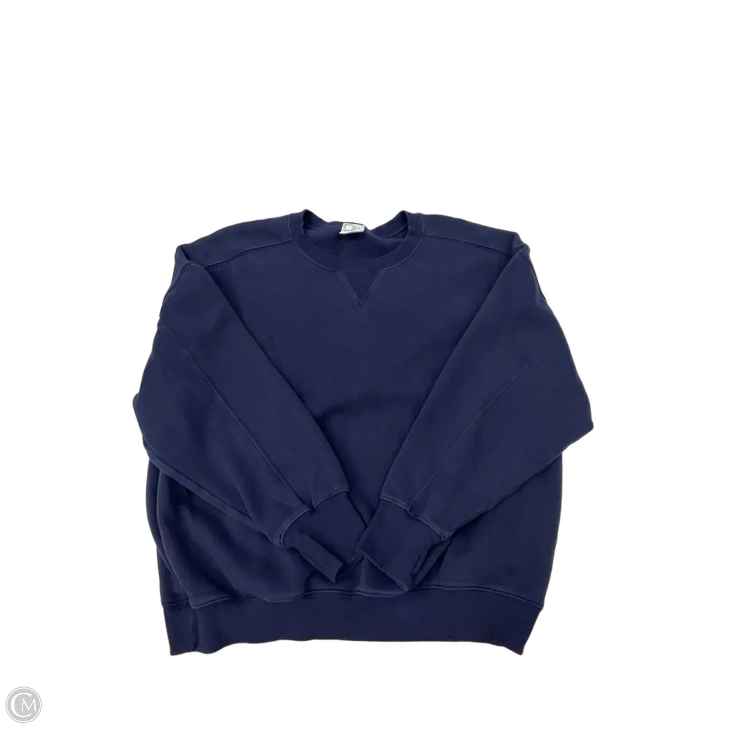 Sweatshirt Crewneck By Offline By Aerie In Navy, Size: L