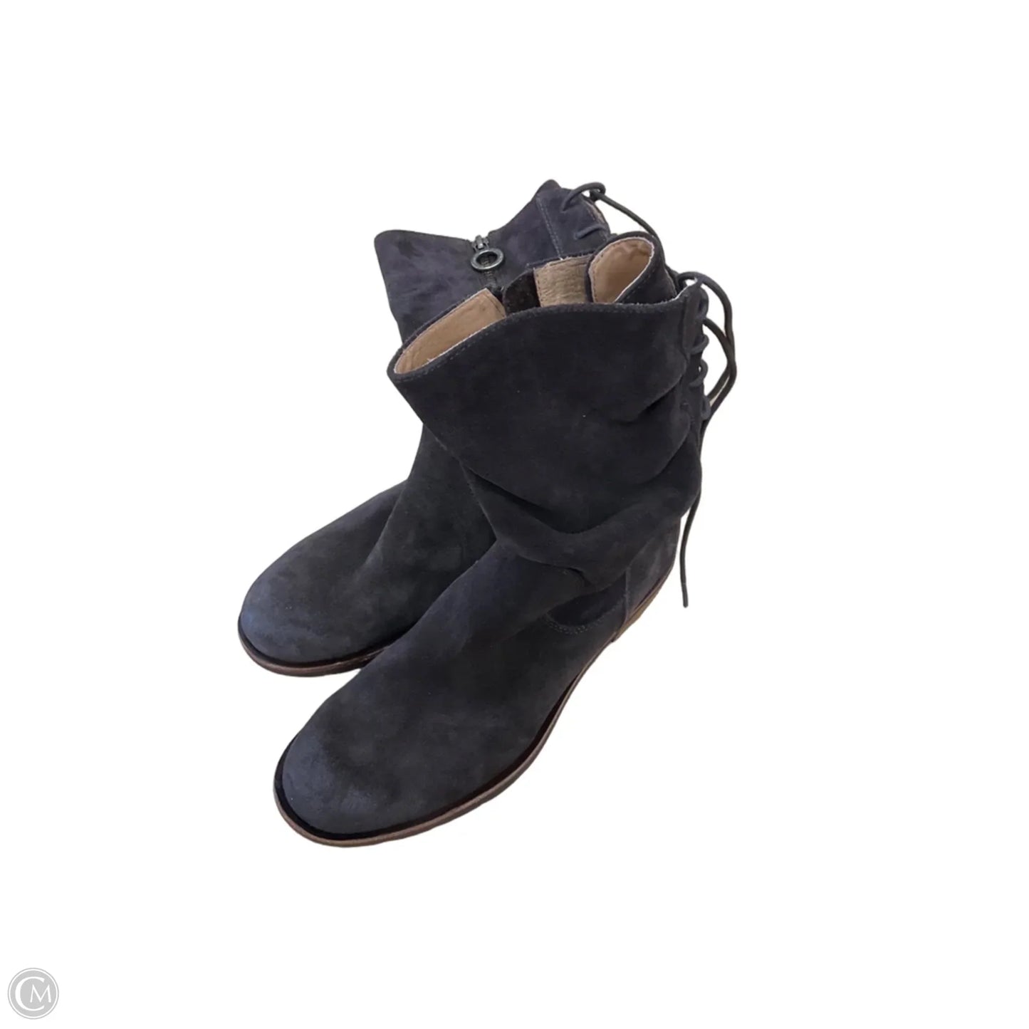 Boots Ankle Flats By Sofft In Brown, Size: 10