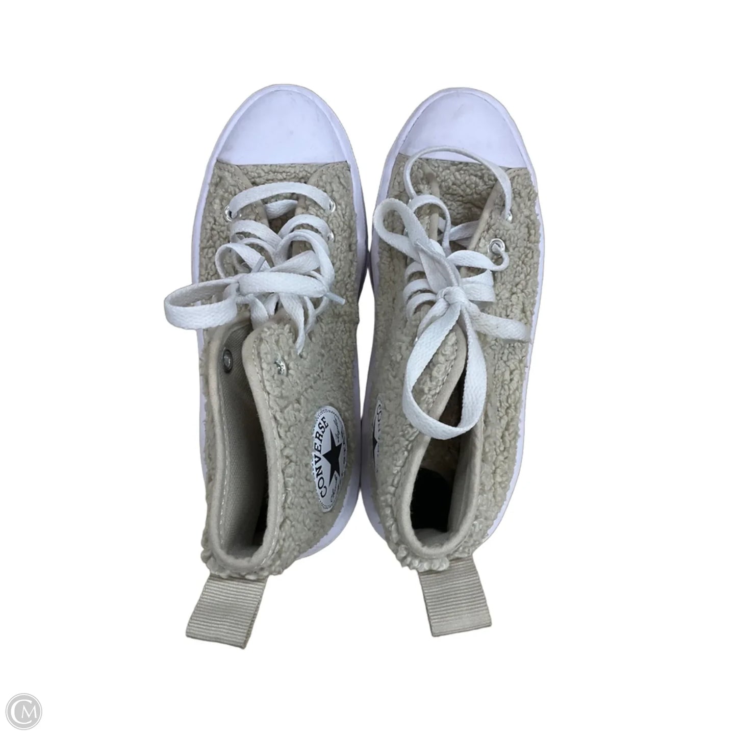 Shoes Heels Block By Converse In Cream, Size: 5