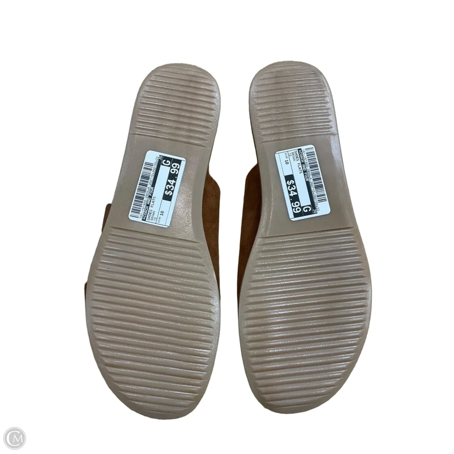 Shoes Flats By Coach And Four In Brown, Size: 10