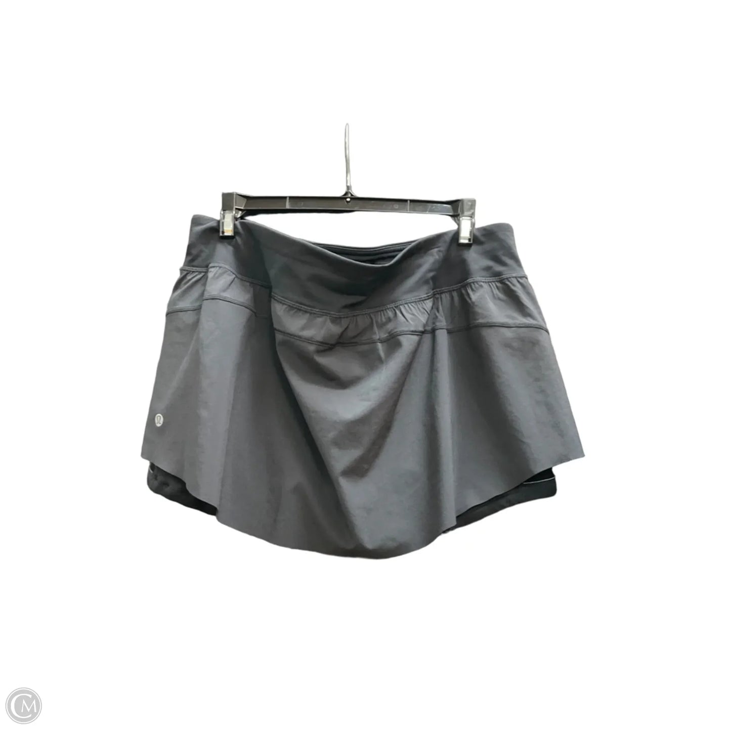 Athletic Skort By Lululemon In Black, Size: 10