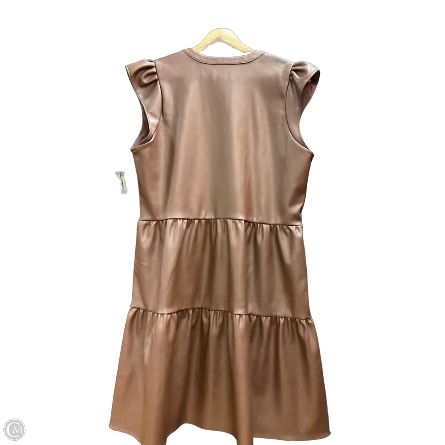 Dress Casual Midi By Evereve In Brown, Size: S
