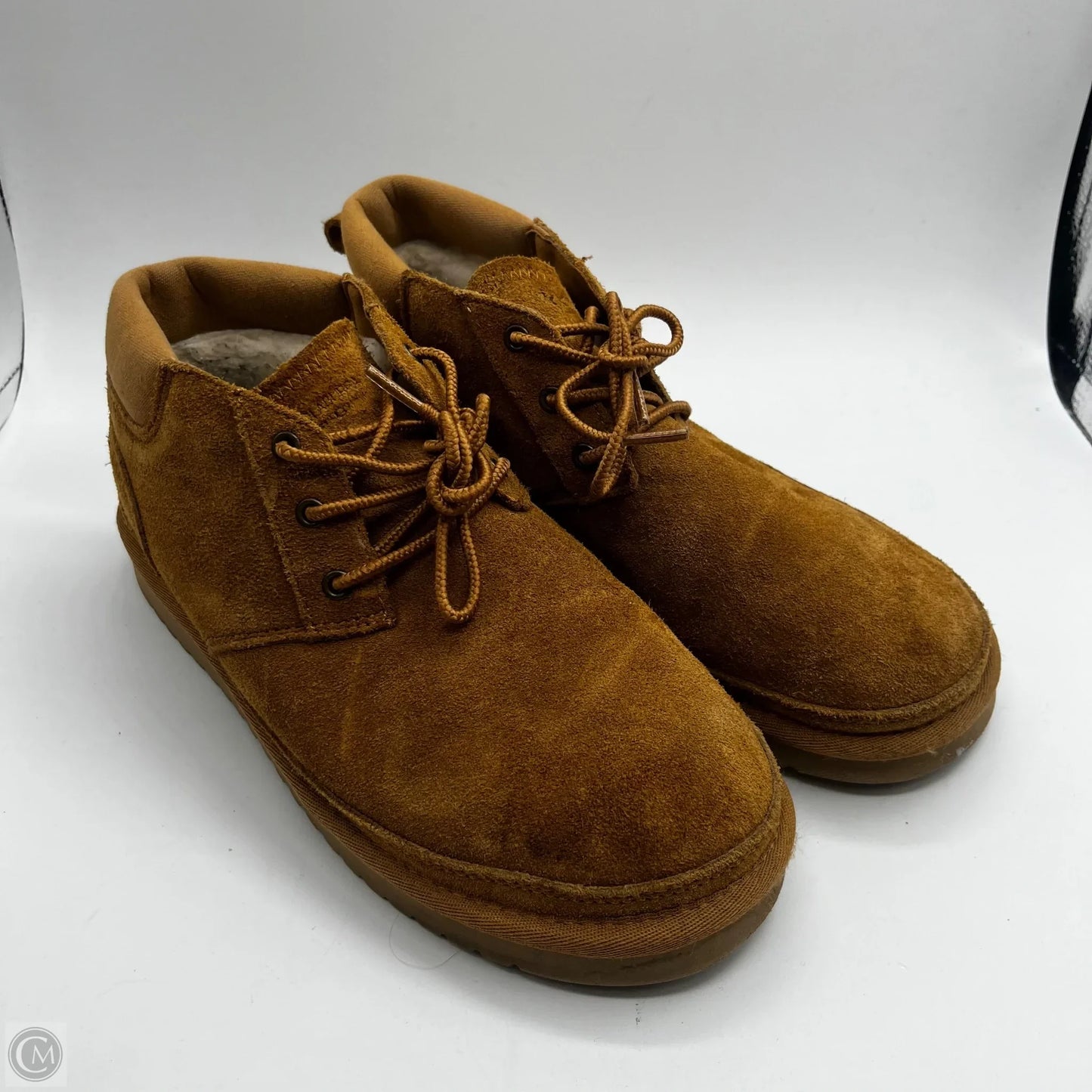 Boots Ankle Flats By Koolaburra By Ugg In Beige, Size: 8