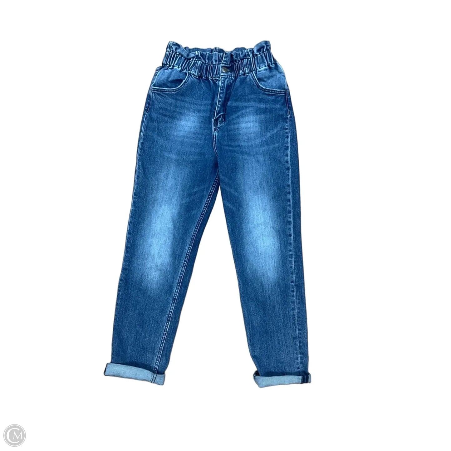 Jeans Straight By Vervet In Blue Denim, Size: 2