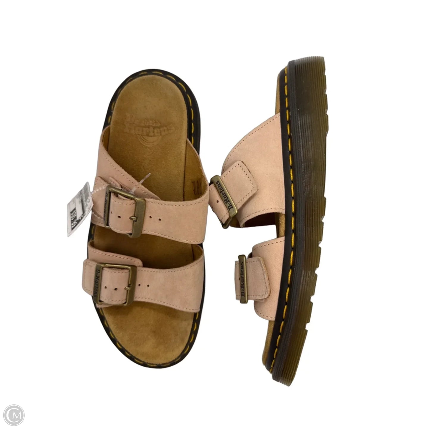 Sandals Flats By Dr Martens In Pink, Size: 7
