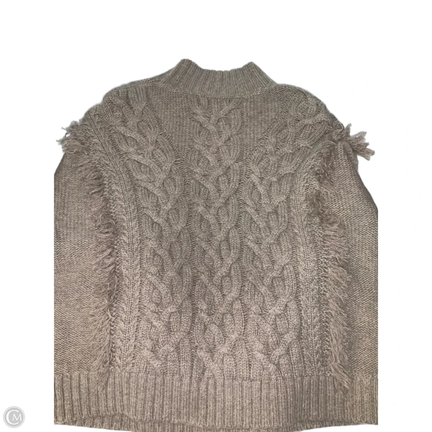 Sweater By Clothes Mentor In Brown, Size: M