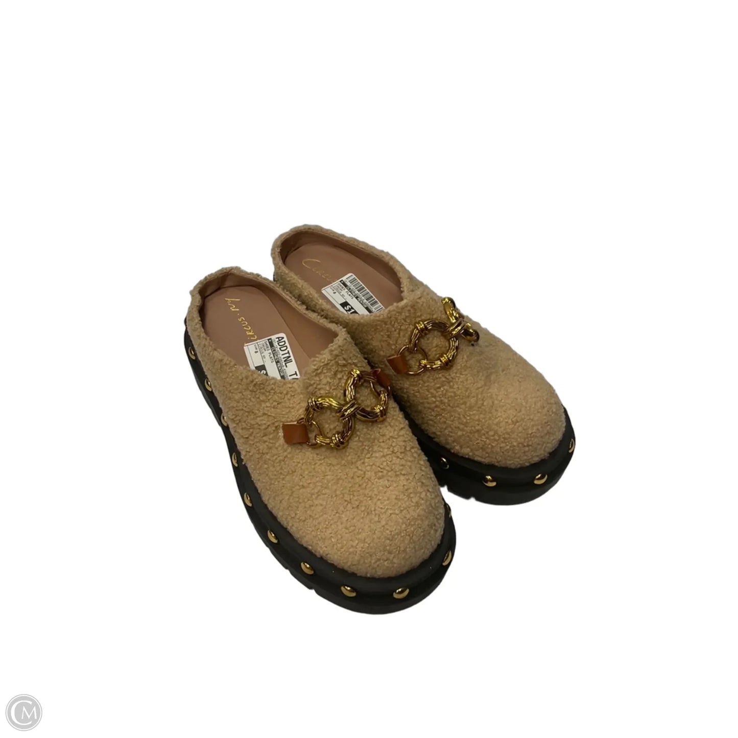 Shoes Flats By Clothes Mentor In Cream, Size: 8