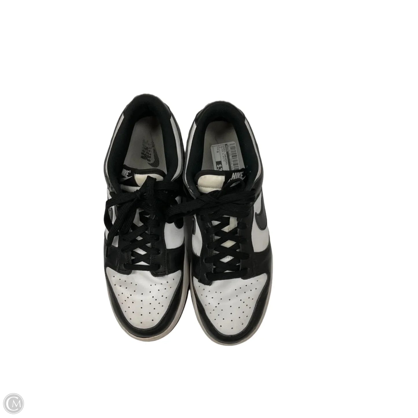 Shoes Sneakers By Nike In Black & White, Size: 9