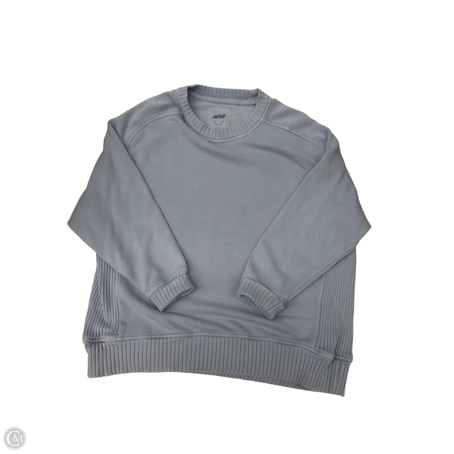 Sweatshirt Crewneck By Aerie In Blue, Size: Xs