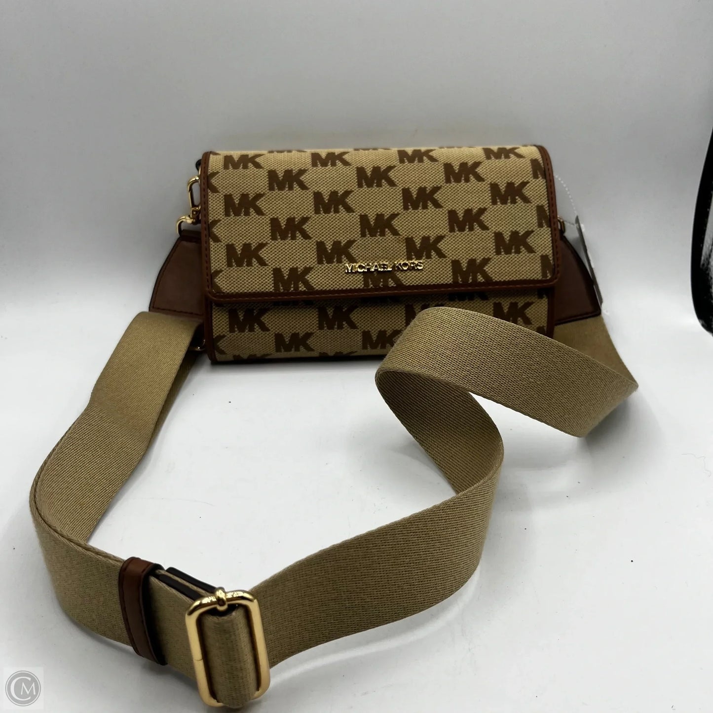 Crossbody Designer By Michael Kors, Size: Medium