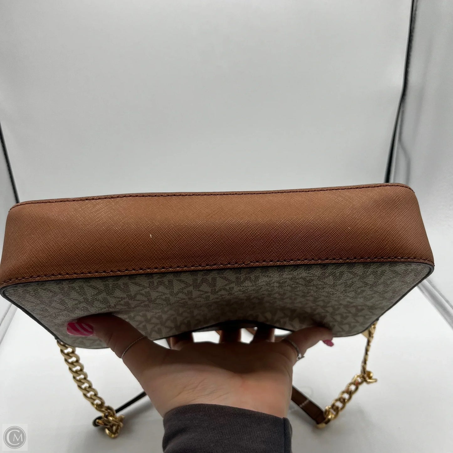 Crossbody Designer By Michael Kors, Size: Medium