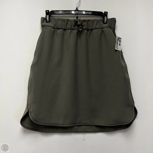 Athletic Skirt By Lululemon In Grey, Size: S