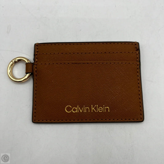 Wallet By Calvin Klein, Size: Small